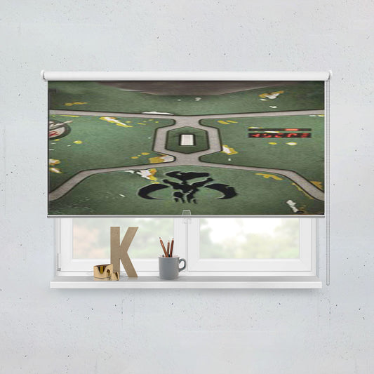 Star Wars Boba Fett Armor Window Roller Blinds Shades