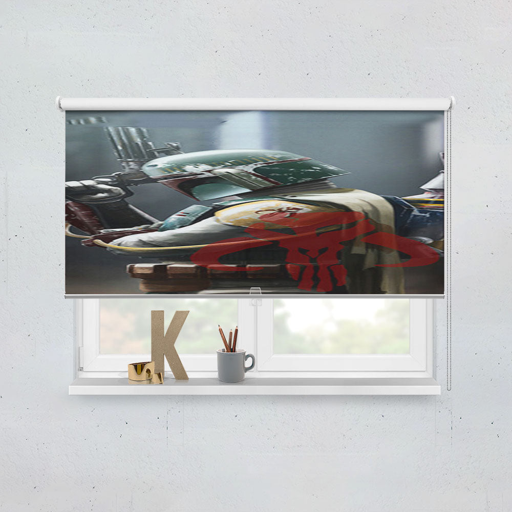 Star Wars Boba Fett Cool Window Roller Blinds Shades