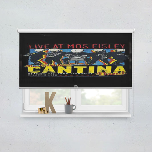 Star Wars Cantina Band On Tour Window Roller Blinds Shades