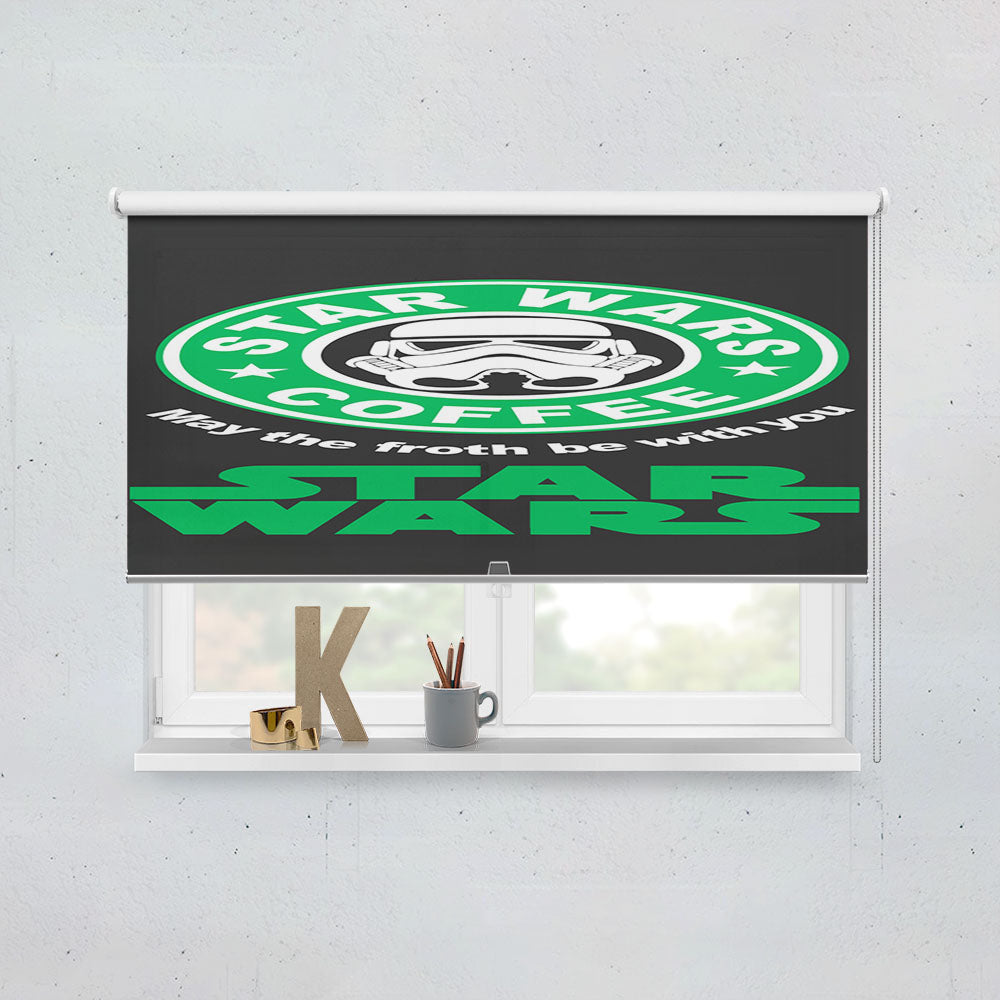 Star Wars Coffee Window Roller Blinds Shades