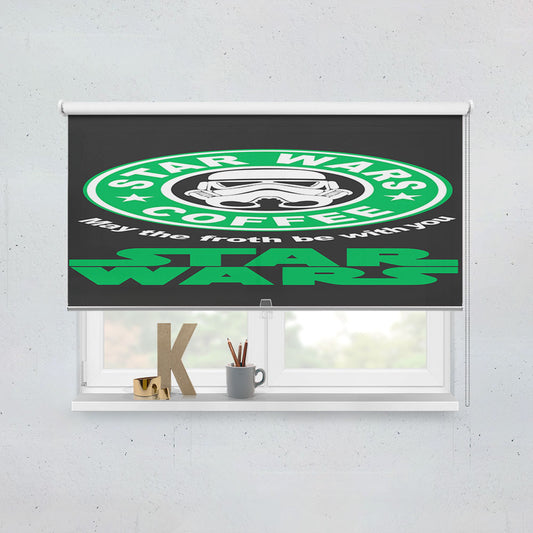 Star Wars Coffee Window Roller Blinds Shades