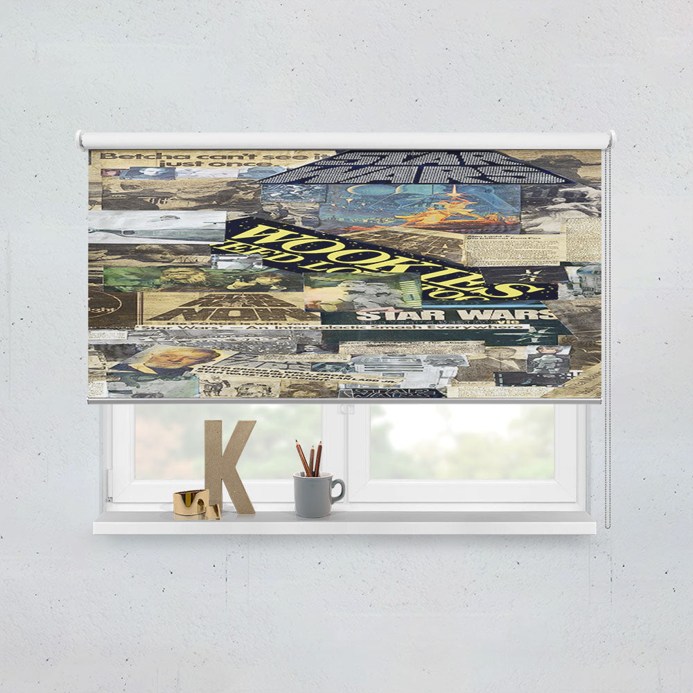 Star Wars Collage Window Roller Blinds Shades