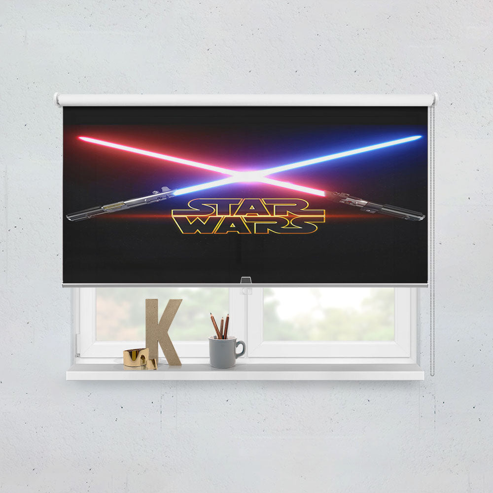 Star Wars Dark Side Vs Light Side Window Roller Blinds Shades