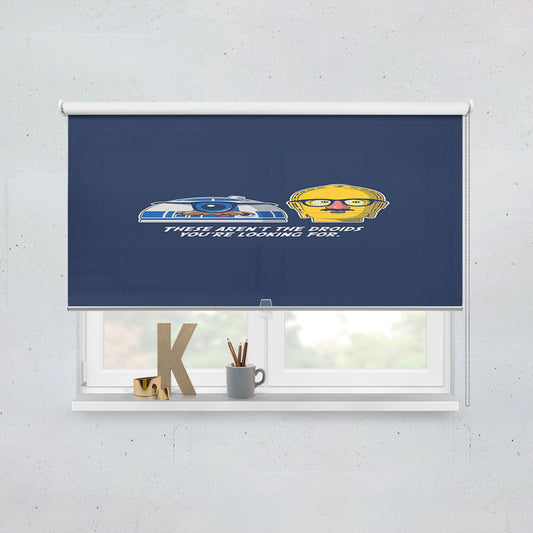 Star Wars Droids Quotes Window Roller Blinds Shades