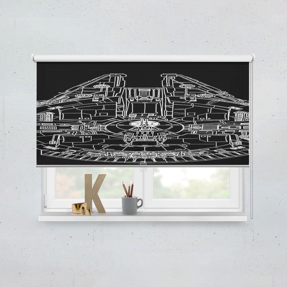 Star Wars Falcon Window Roller Blinds Shades