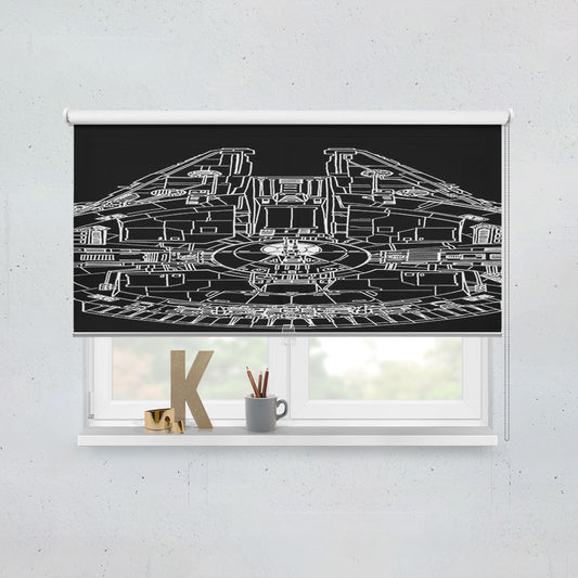 Star Wars Falcon Window Roller Blinds Shades