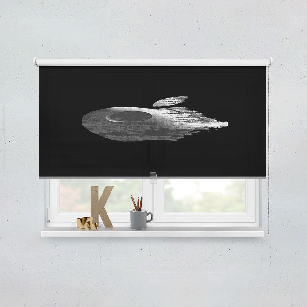 Star Wars Inspired Death Star Apple Window Roller Blinds Shades