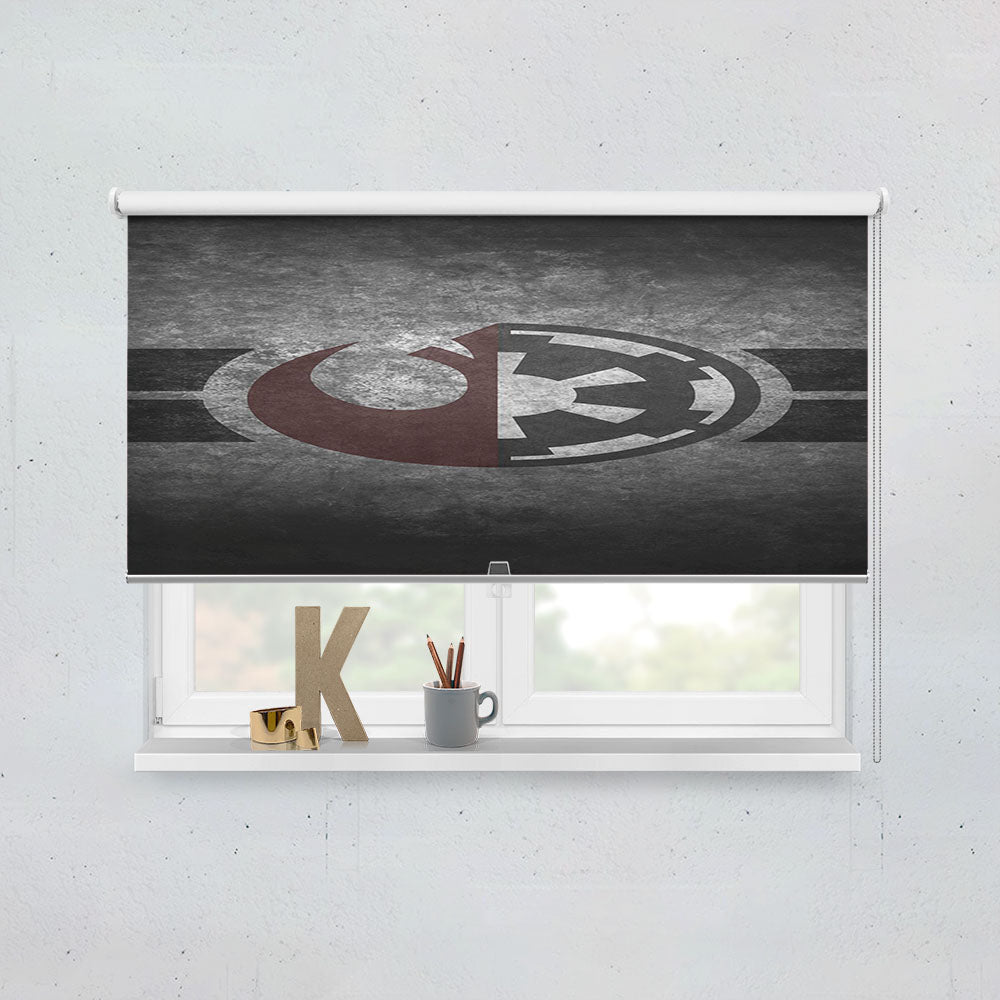 Star Wars Jedi Empire Symbol Window Roller Blinds Shades