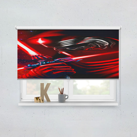 Star Wars Kylo Ren Redsaber Window Roller Blinds Shades