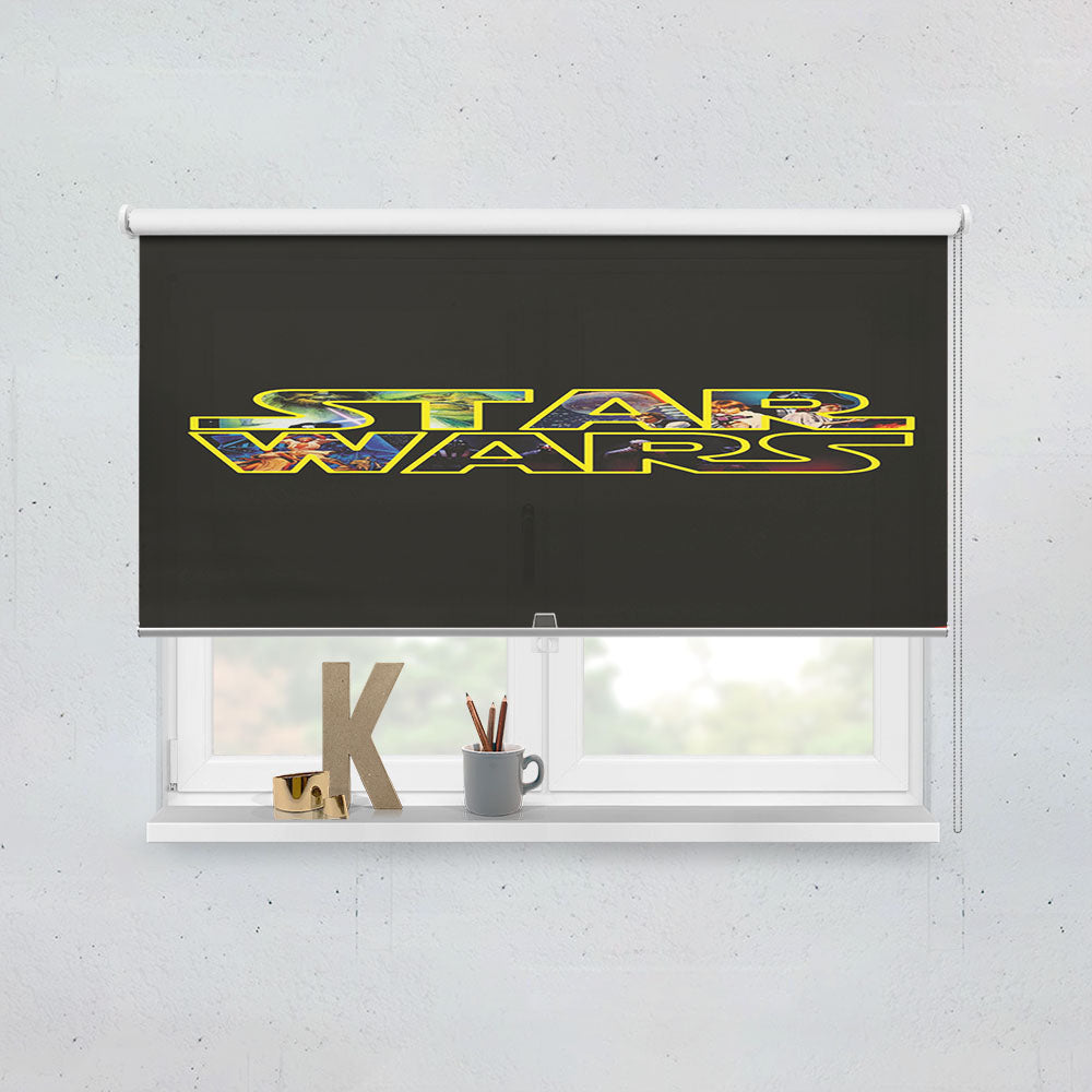 Star Wars Logo Window Roller Blinds Shades
