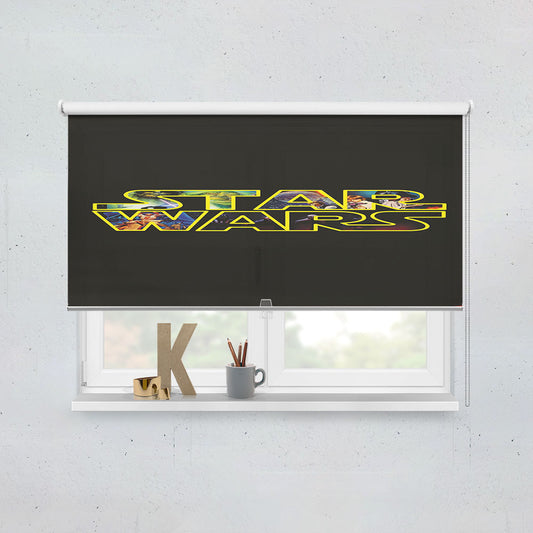 Star Wars Logo Window Roller Blinds Shades