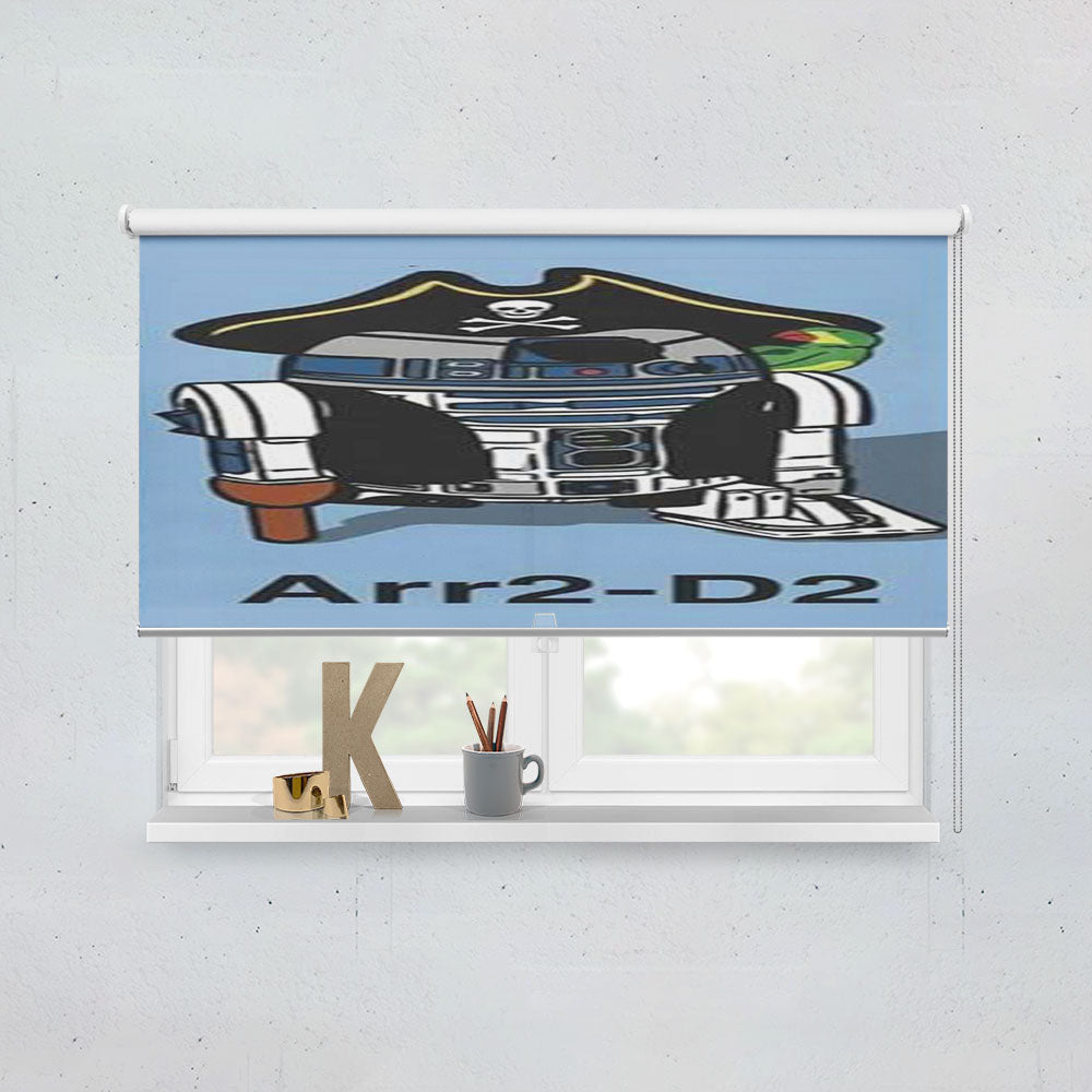 Star Wars R2D2 Pirate Window Roller Blinds Shades