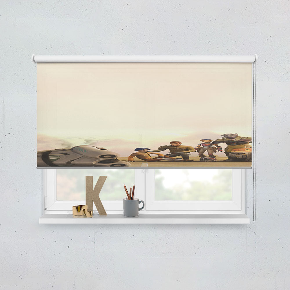 Star Wars Rebels 6 Window Roller Blinds Shades