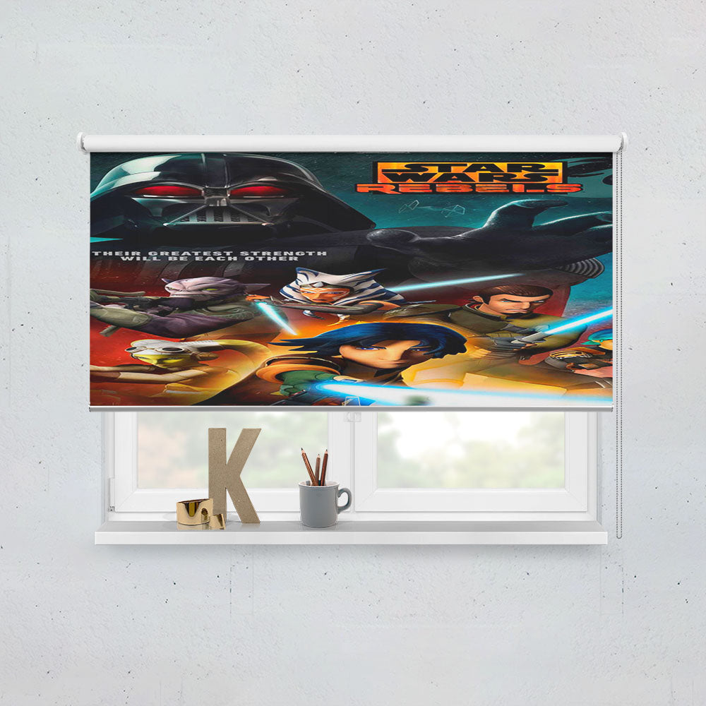 Star Wars Rebels Disney Game Window Roller Blinds Shades