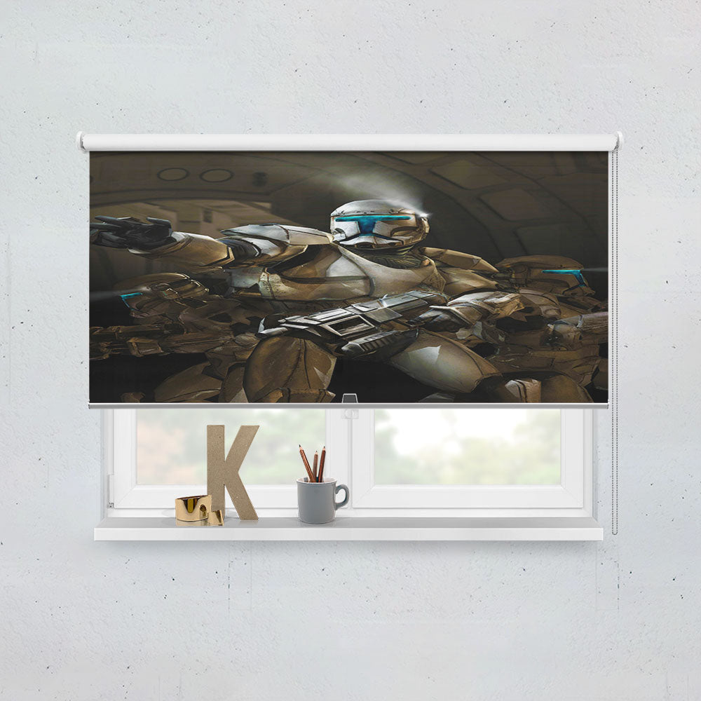 Star Wars Republic Commando Window Roller Blinds Shades