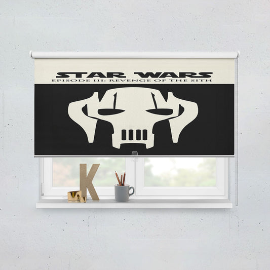 Star Wars Revenge Of The Sith Logo Window Roller Blinds Shades
