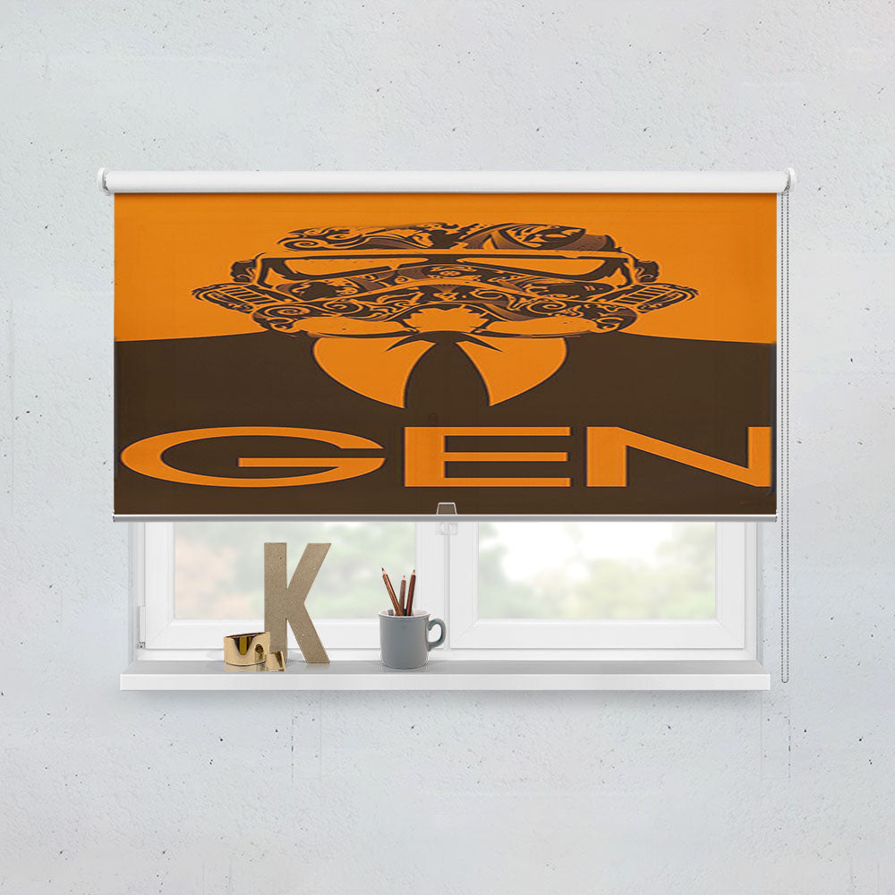 Star Wars Strom Trooper Suit Window Roller Blinds Shades