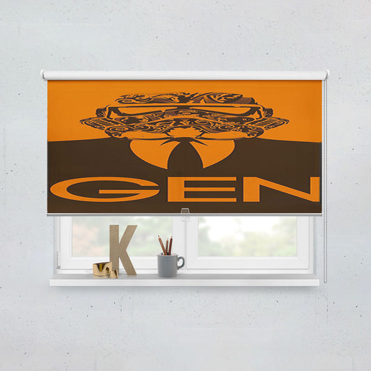 Star Wars Strom Trooper Suit Window Roller Blinds Shades