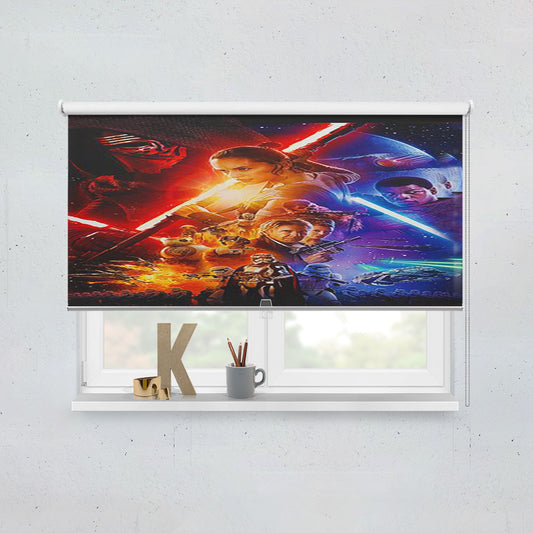 Star Wars The Force Awakens Cover Window Roller Blinds Shades