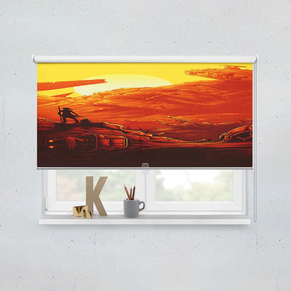 Star Wars The Force Awakens Jakku Window Roller Blinds Shades