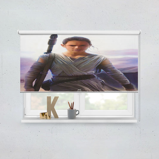 Star Wars The Force Awakens Rey Window Roller Blinds Shades