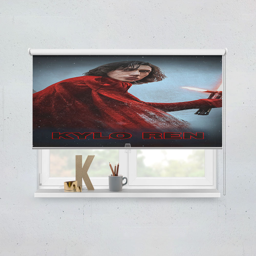Star Wars The Last Jedi Kylo Ren Poster Window Roller Blinds Shades