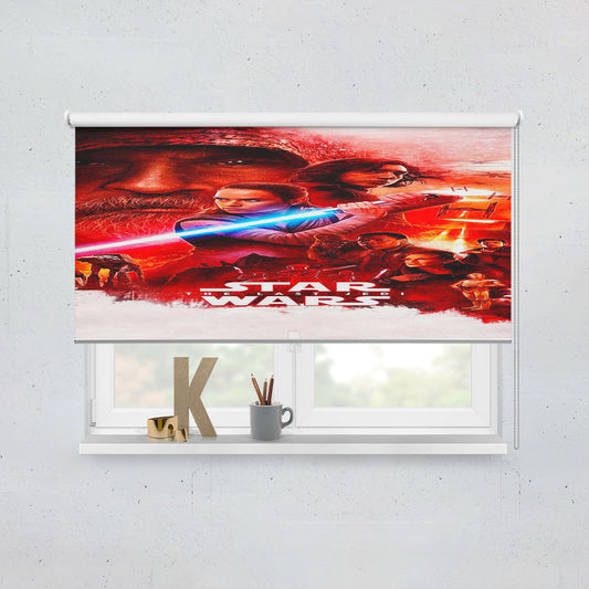 Star Wars The Last Jedi Movie Window Roller Blinds Shades