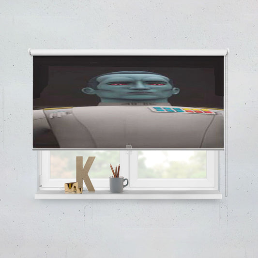 Star Wars Thrawn Grey Window Roller Blinds Shades