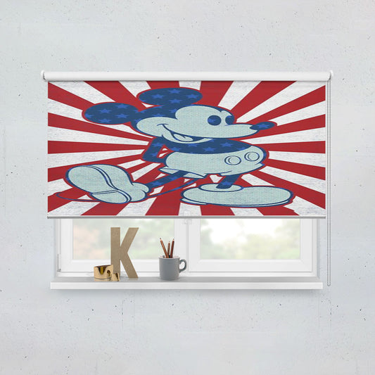 Starburst Mickey Window Roller Blinds Shades