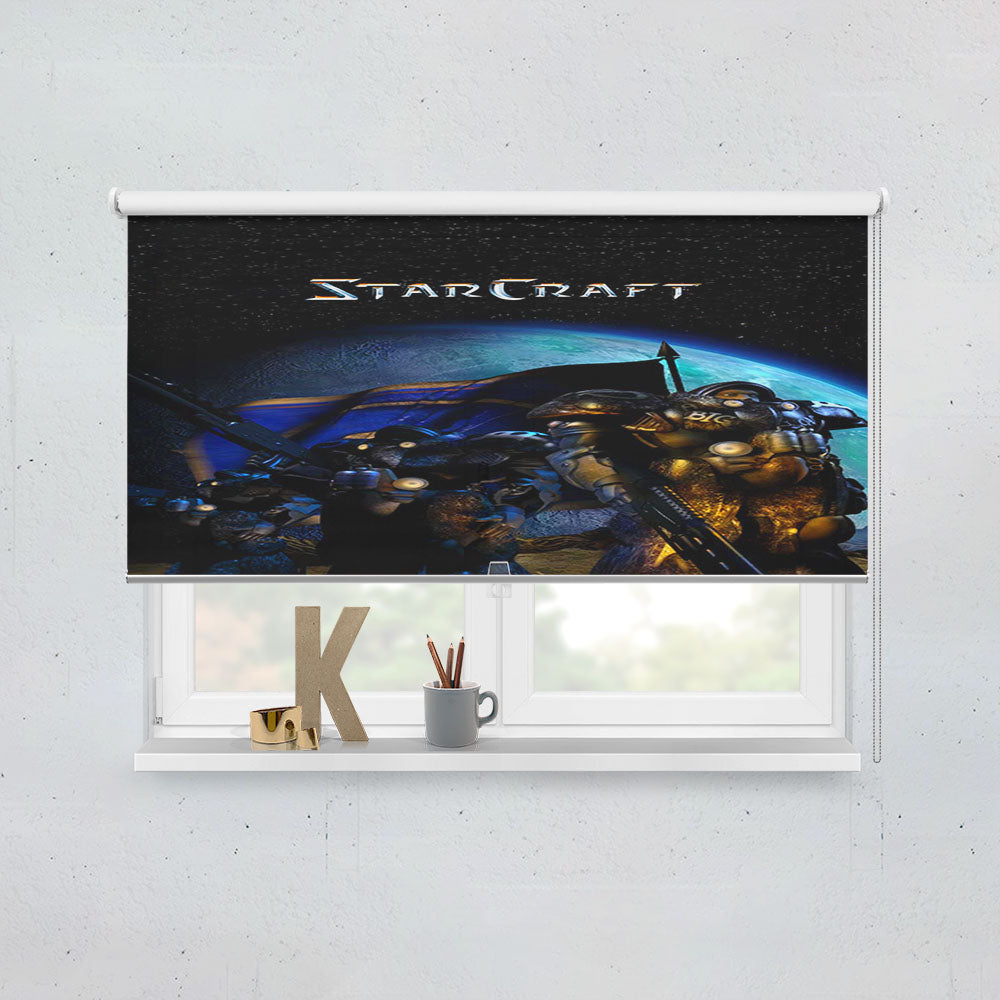 Starcraft Galaxy Brood Wars Window Roller Blinds Shades