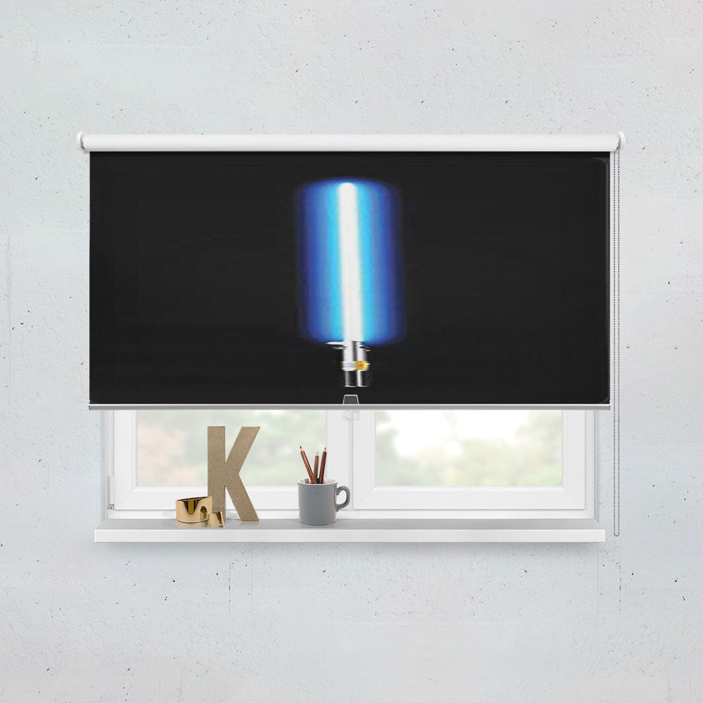 Stars Wars Lightsaber Blue Window Roller Blinds Shades