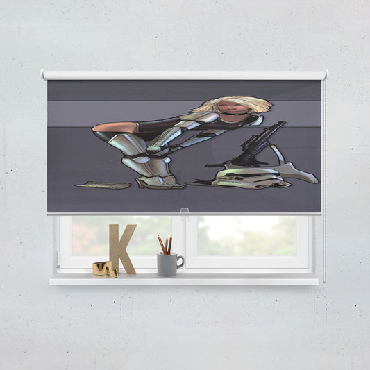 Start Wars Disney Fake Window Roller Blinds Shades