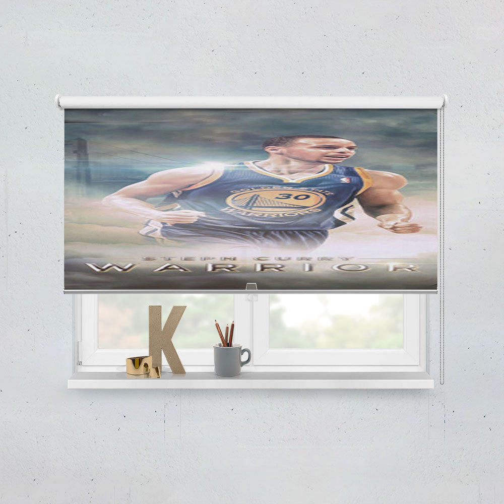 Steph Curry Golden State Warriors Window Roller Blinds Shades