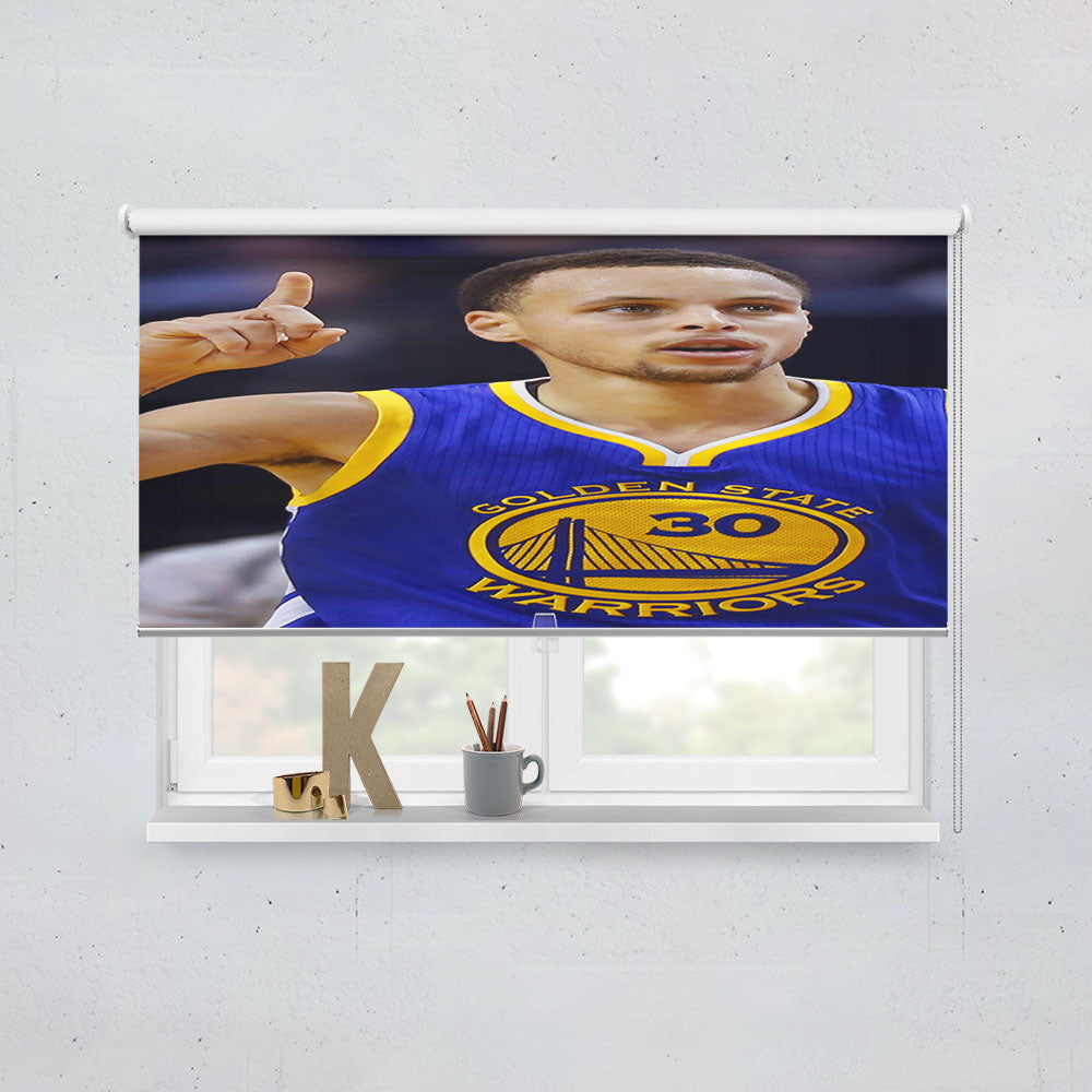 Stephen Curry Golden State Warriors Window Roller Blinds Shades