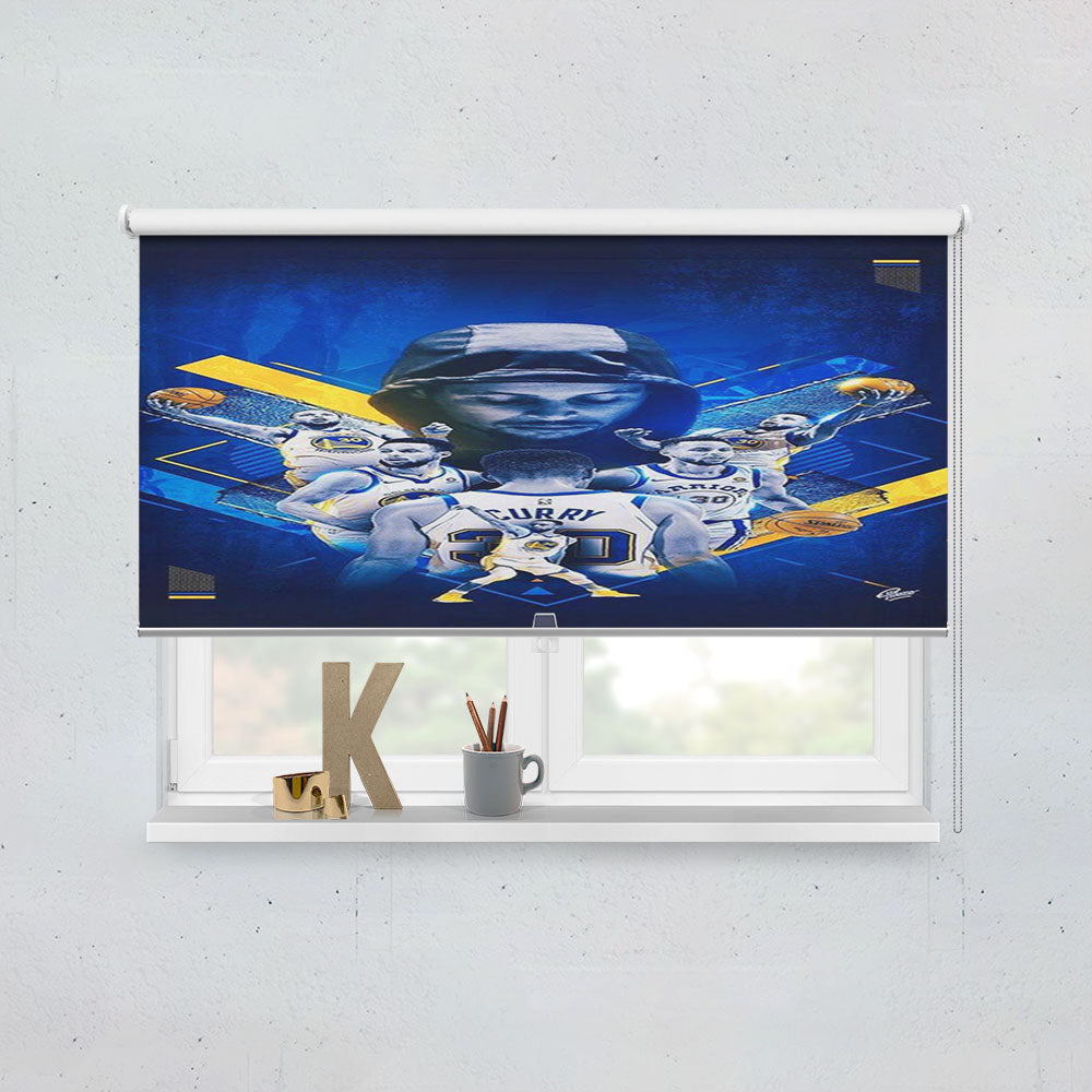 Stephen Curry Is A Warriors Window Roller Blinds Shades