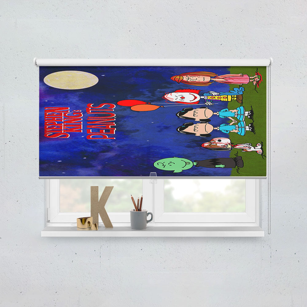 Stephen King And Peanuts Window Roller Blinds Shades