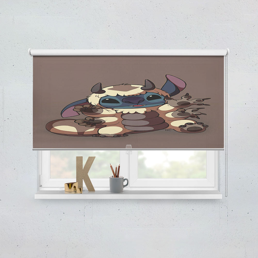 Stitch Avatar Aang Monster Appa Window Roller Blinds Shades