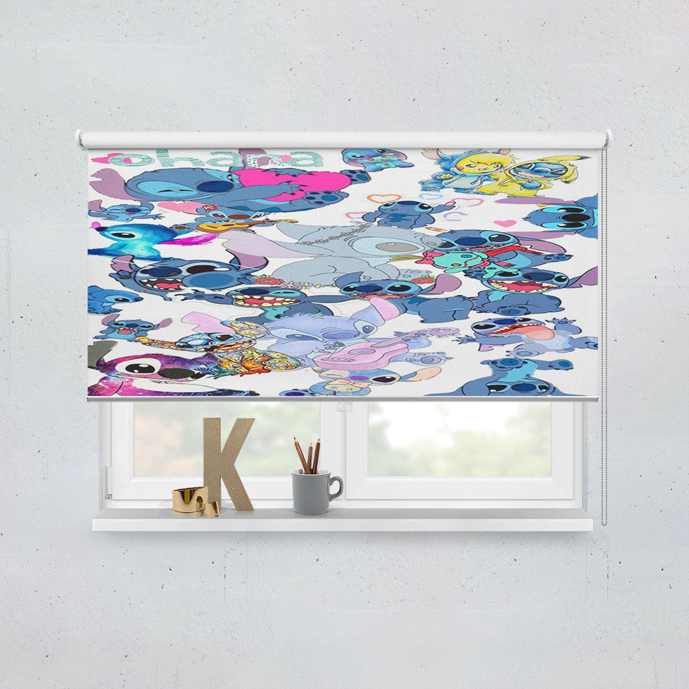 Stitch Ohana Collage Window Roller Blinds Shades