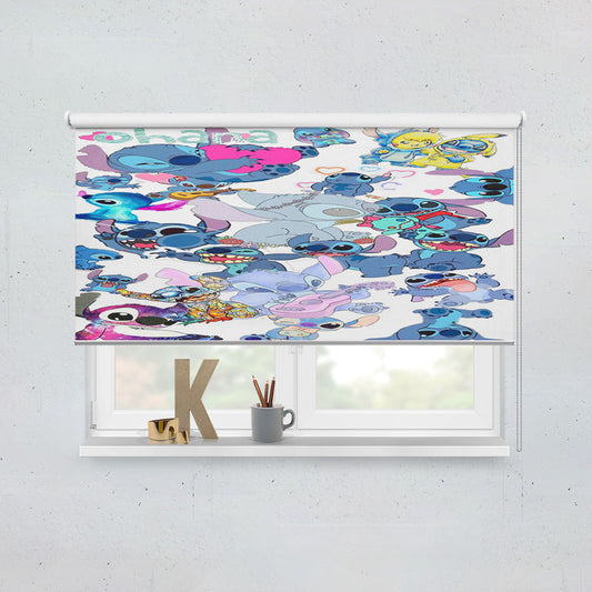 Stitch Ohana Collage Window Roller Blinds Shades
