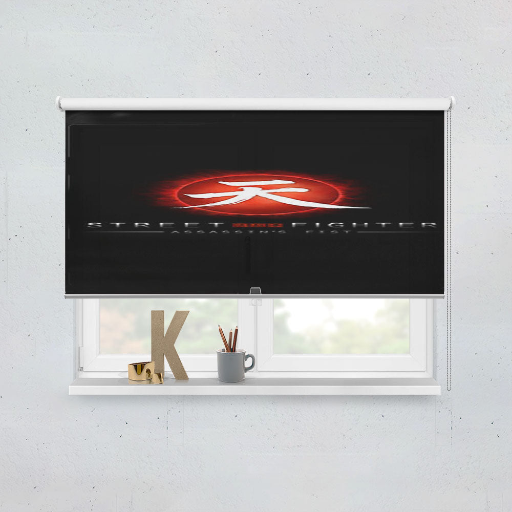 Street Fighter Assassins Fist Window Roller Blinds Shades