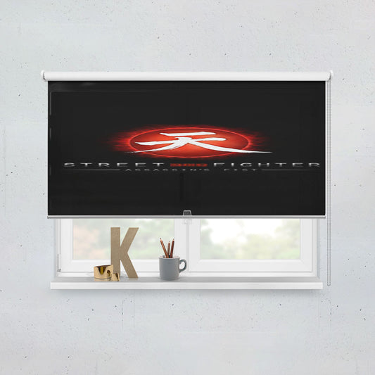 Street Fighter Assassins Fist Window Roller Blinds Shades