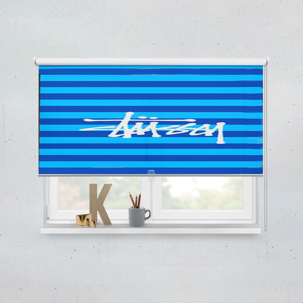 Stussy Bucket Hat Clothing Logo Window Roller Blinds Shades