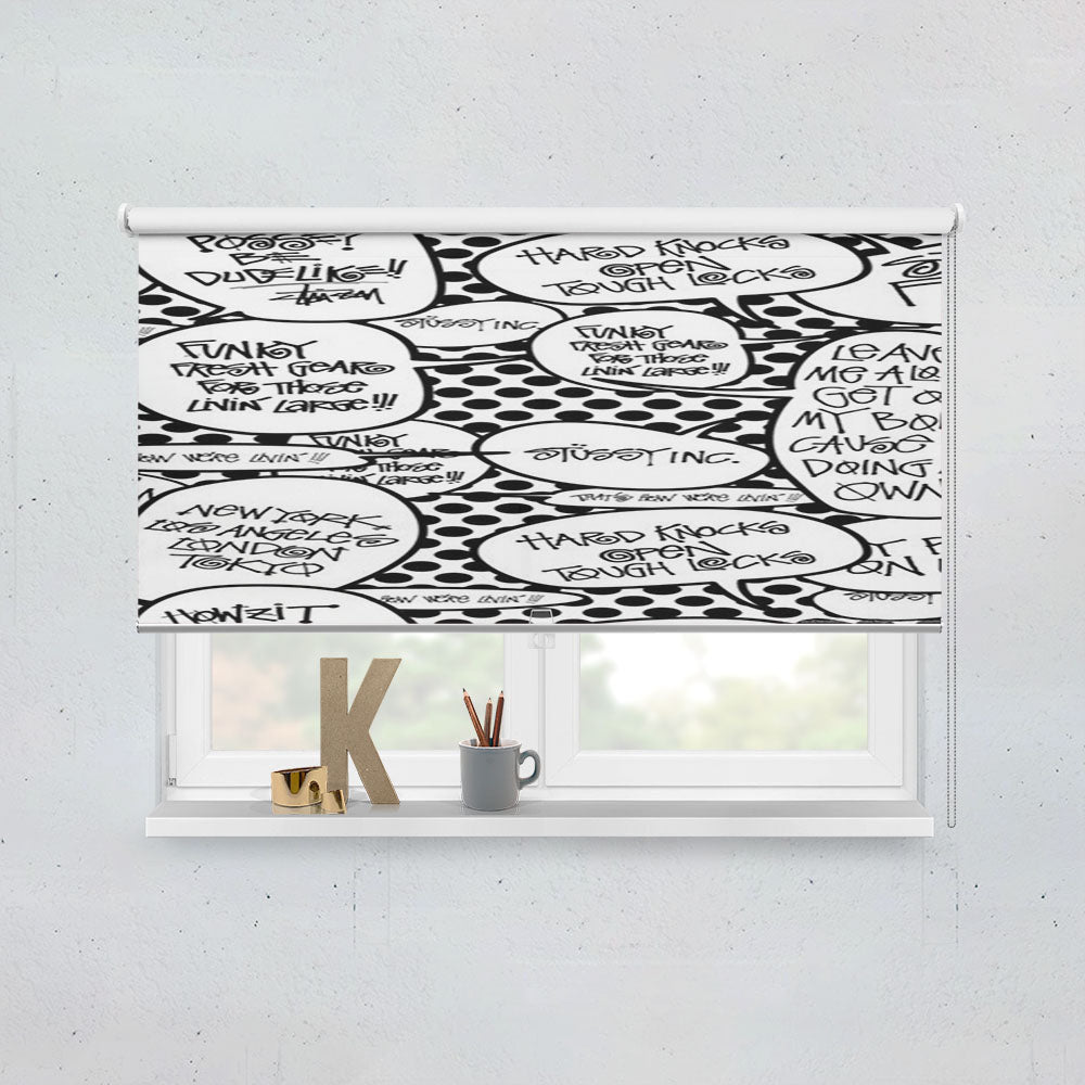 Stussy Inc Window Roller Blinds Shades