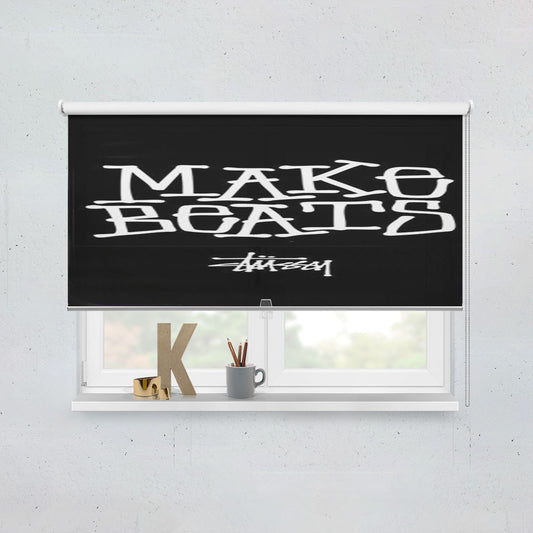 Stussy Make Beats Window Roller Blinds Shades