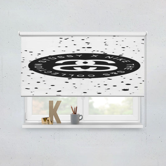 Stussy Nike Logo Window Roller Blinds Shades