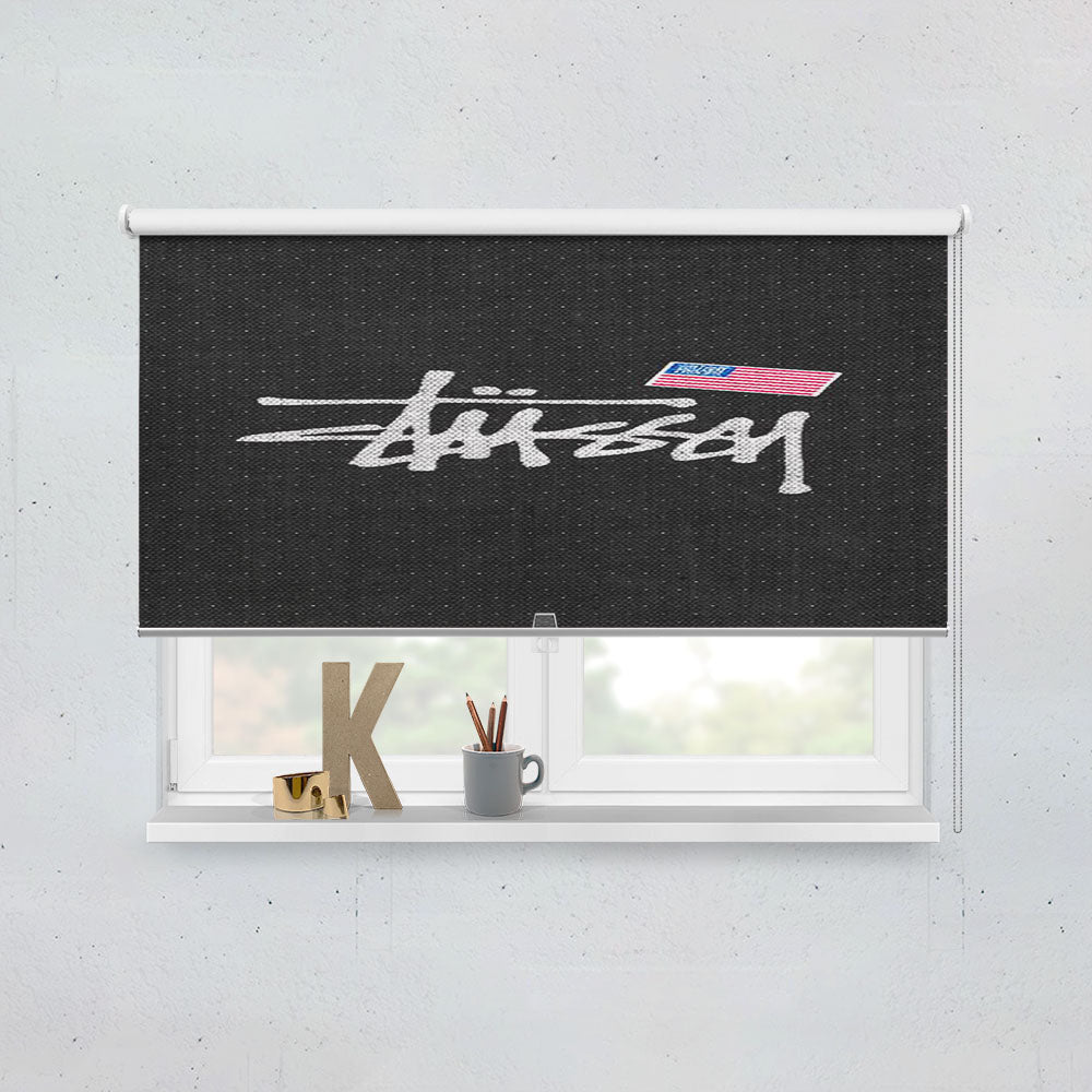 Stussy Us Flag Dots Texture Window Roller Blinds Shades