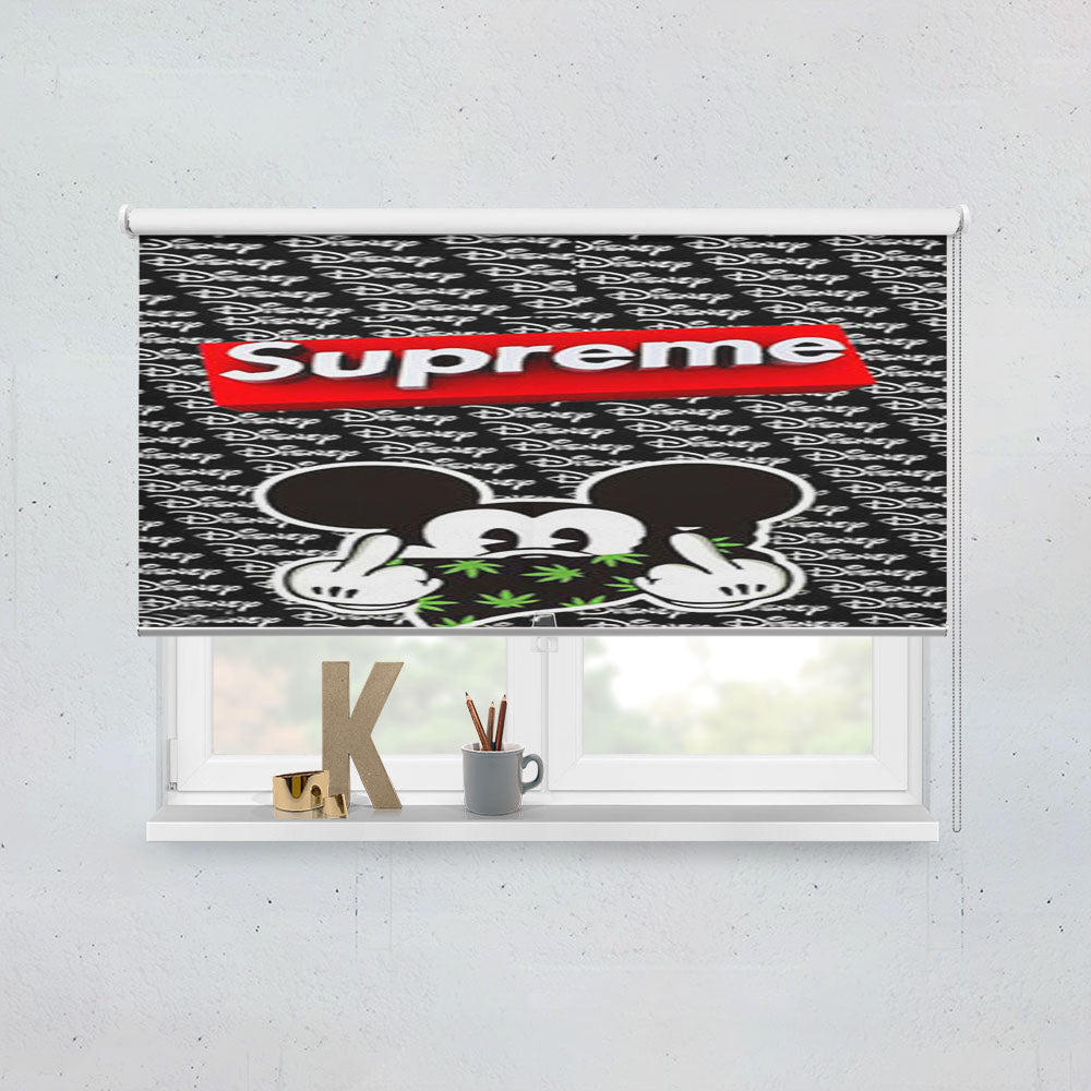 Supreme Mickey Mouse Window Roller Blinds Shades