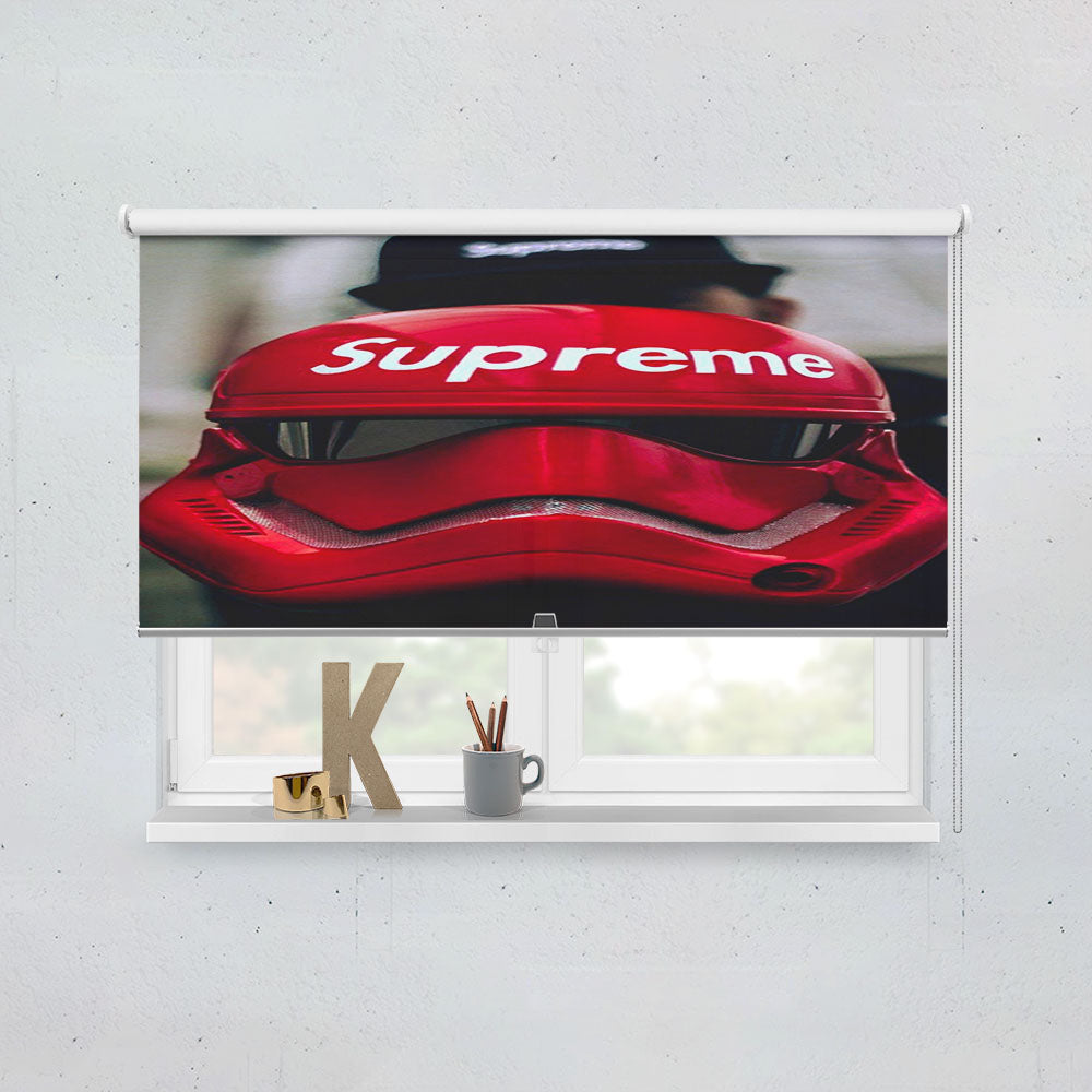 Supreme Star Wars Helmet Window Roller Blinds Shades