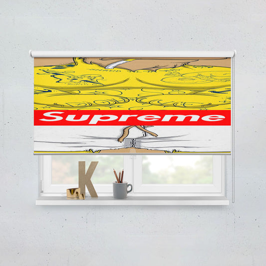 Supreme X Bart Simpson Window Roller Blinds Shades
