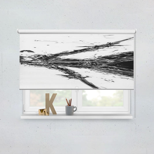 Sword Art Online Bw New Window Roller Blinds Shades